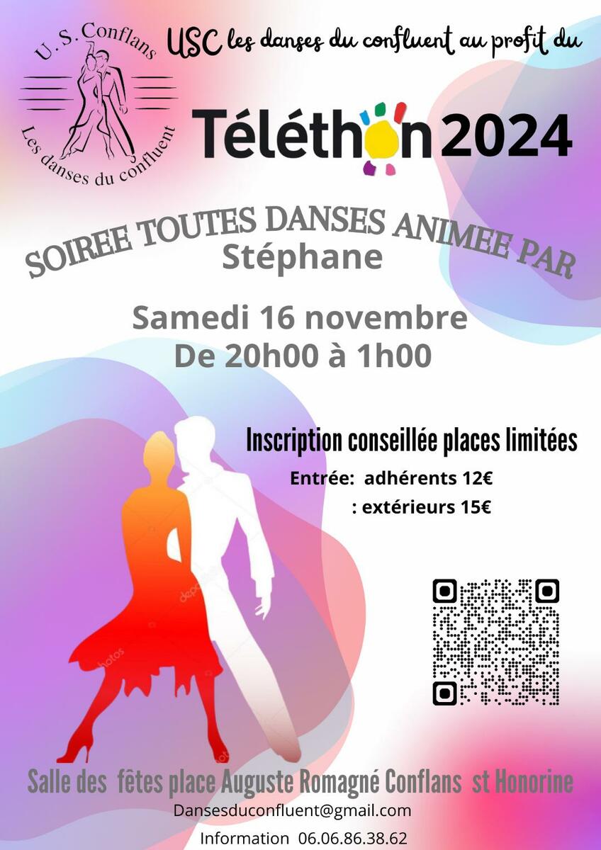 Soirée du 16 novembre au profit du TELETHON