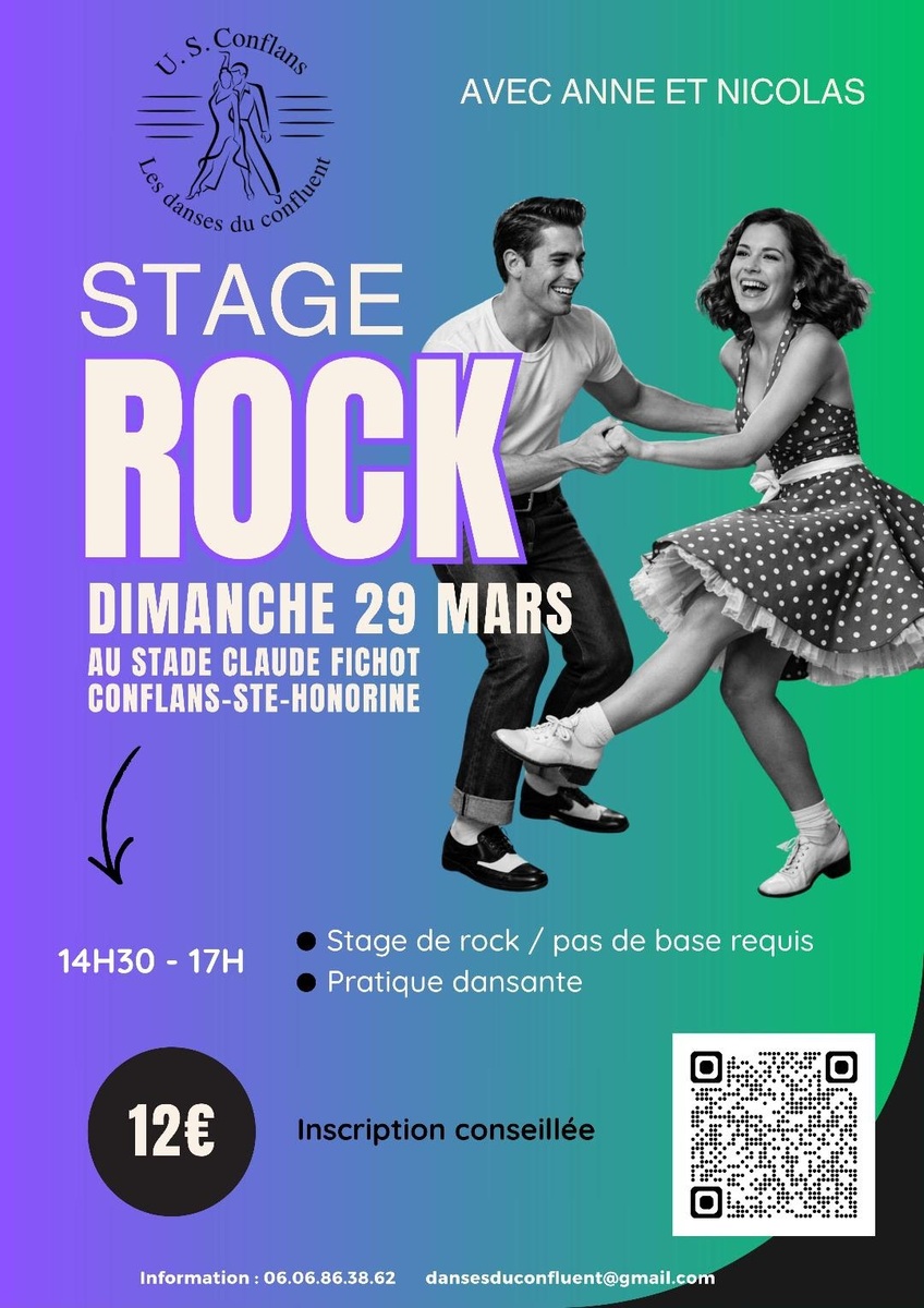 Stage de ROCK - Dimanche 29 mars 2026