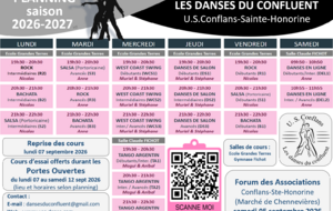 INSCRIPTIONS SAISON 2026-2027