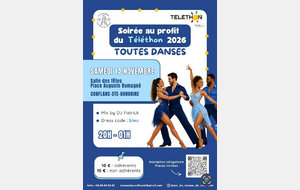 Soirée au profit du Téléthon 2026