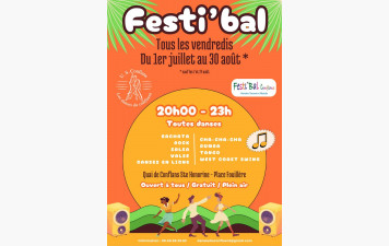Le FESTI'BAL est de retour sur les quais de Seine à Conflans-Sainte-Honorine
