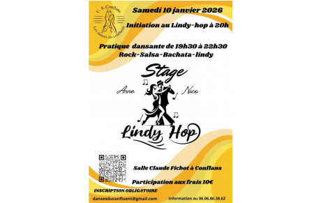 Stage de LINDY HOP le samedi 10 janvier 2026